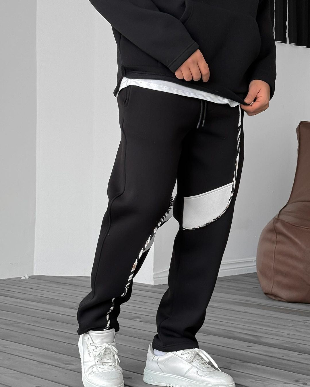 Exclusive Design Pieced Pants