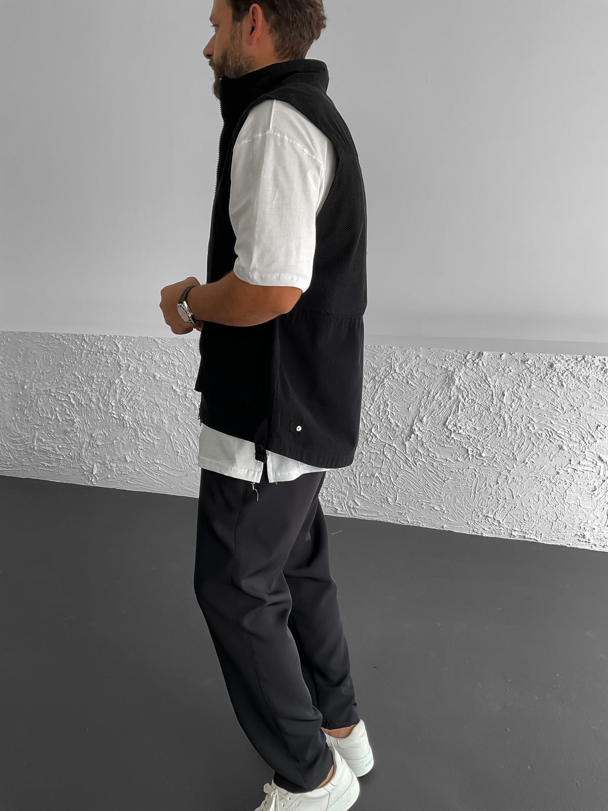 Black Utility Vest