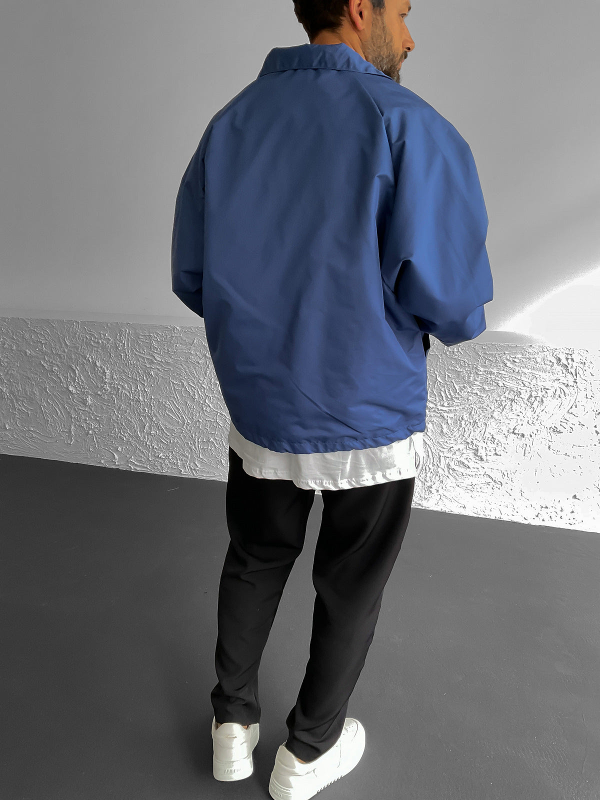 Blue Zippered Jacket