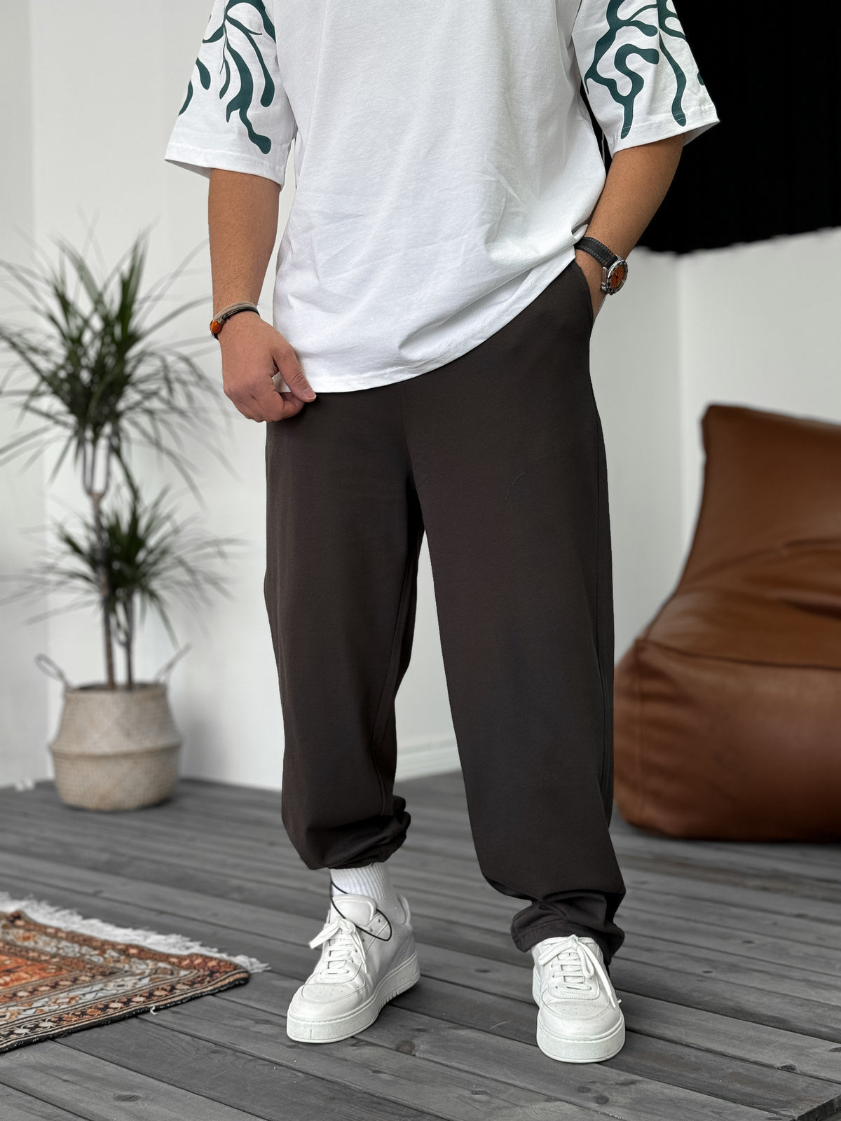 Anthracite Basic Stopper Tracksuit