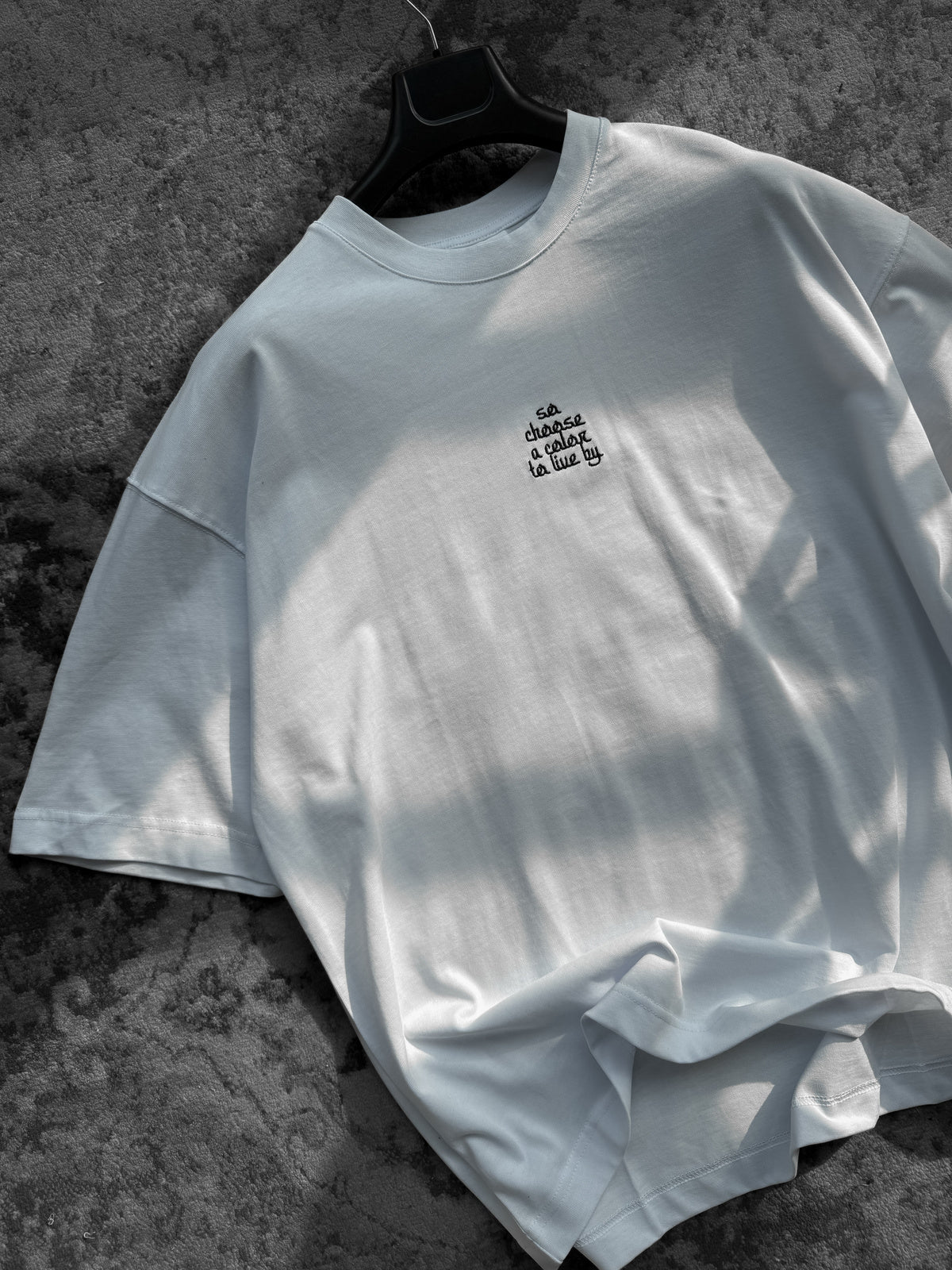 White Graffiti Oversize T-Shirt