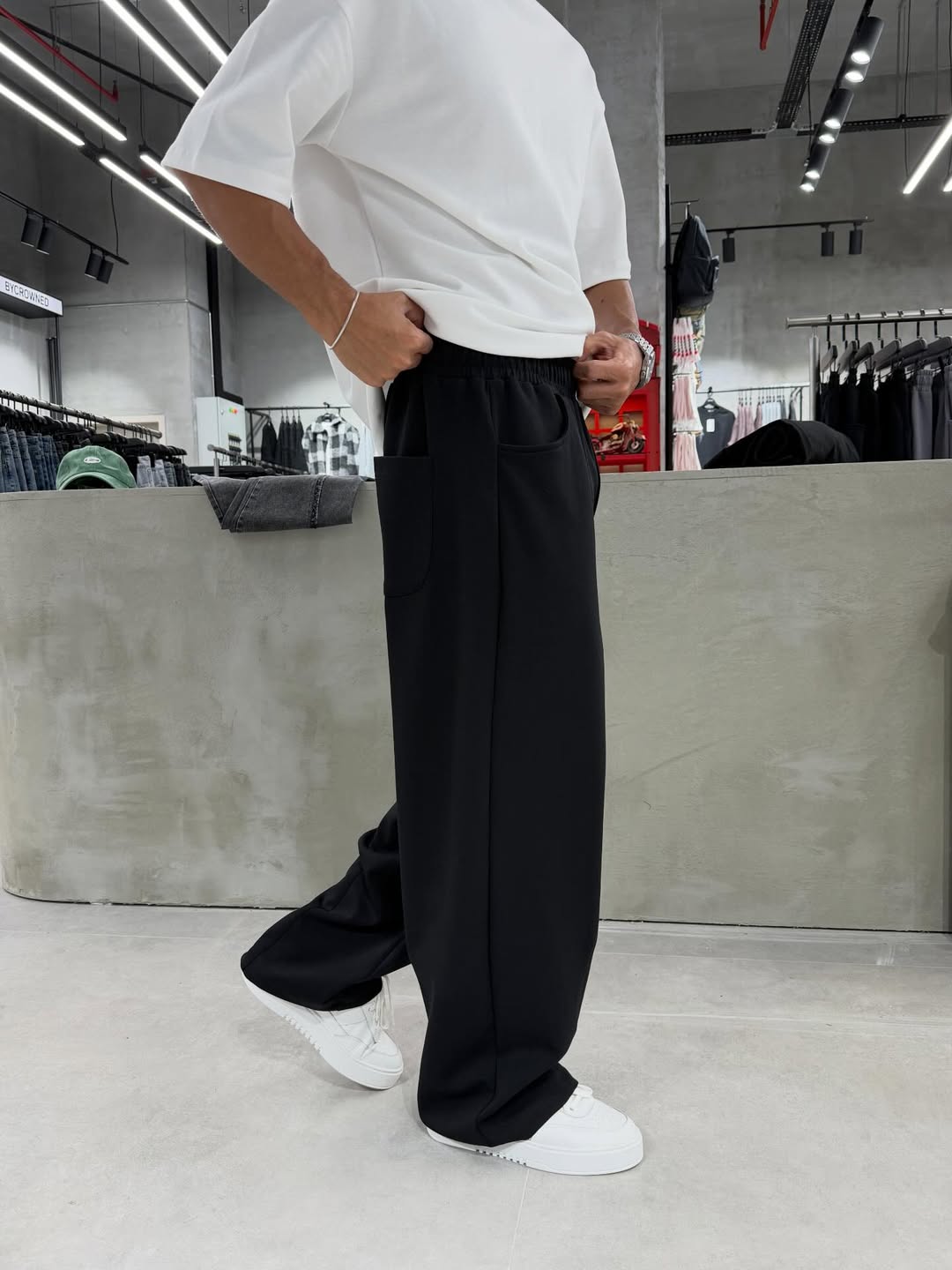 Baggy Tracksuit with Stitched Details