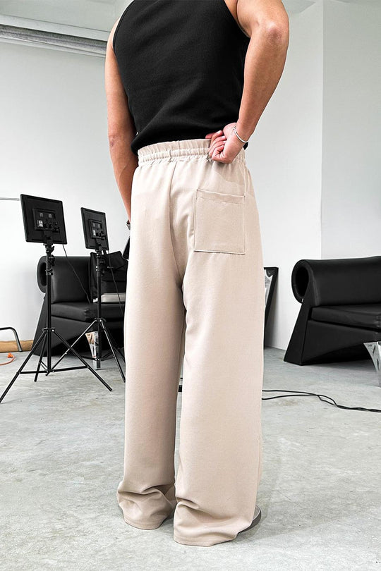 Comfortable Beige Lined Pants