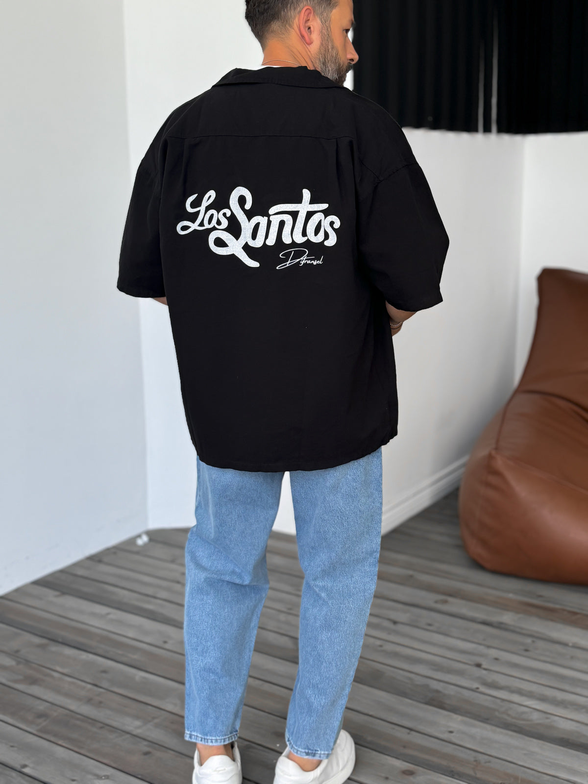 Black Los Santos Gabardine