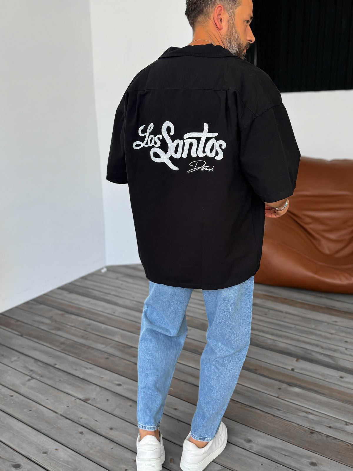 Black Los Santos Gabardine