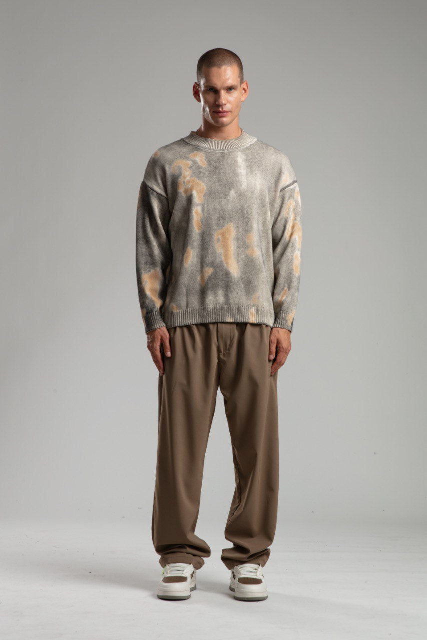 Camouflage Oversized Comfy Sweater