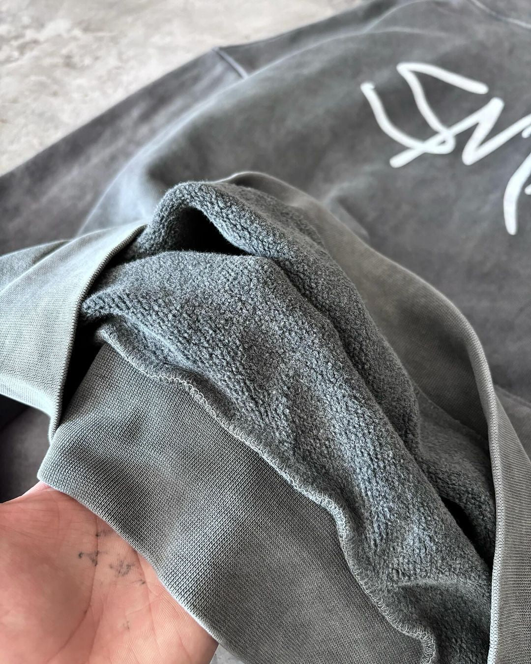 Anthracite Washed Hoodie