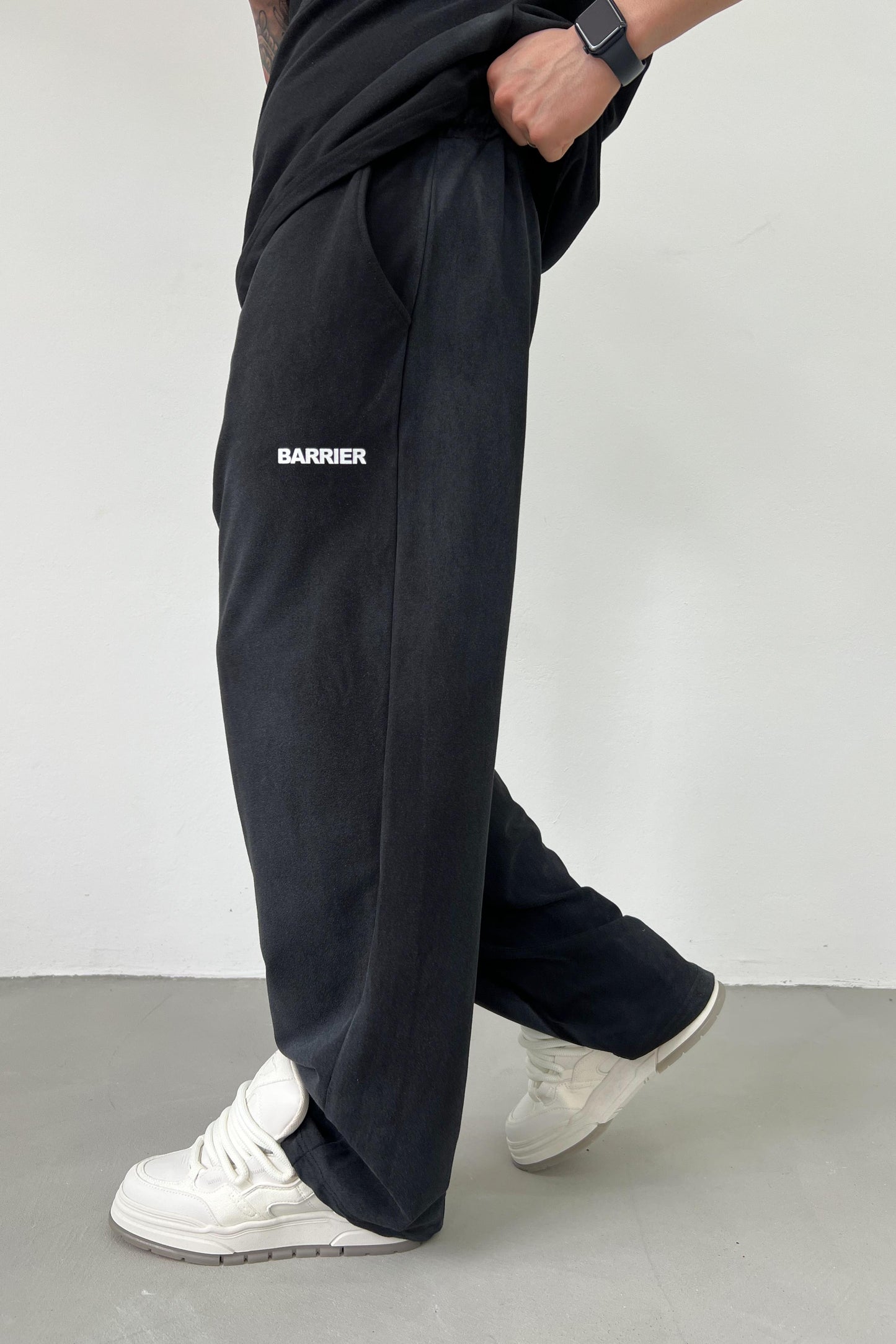 Detailed Washed Black Oversize Set