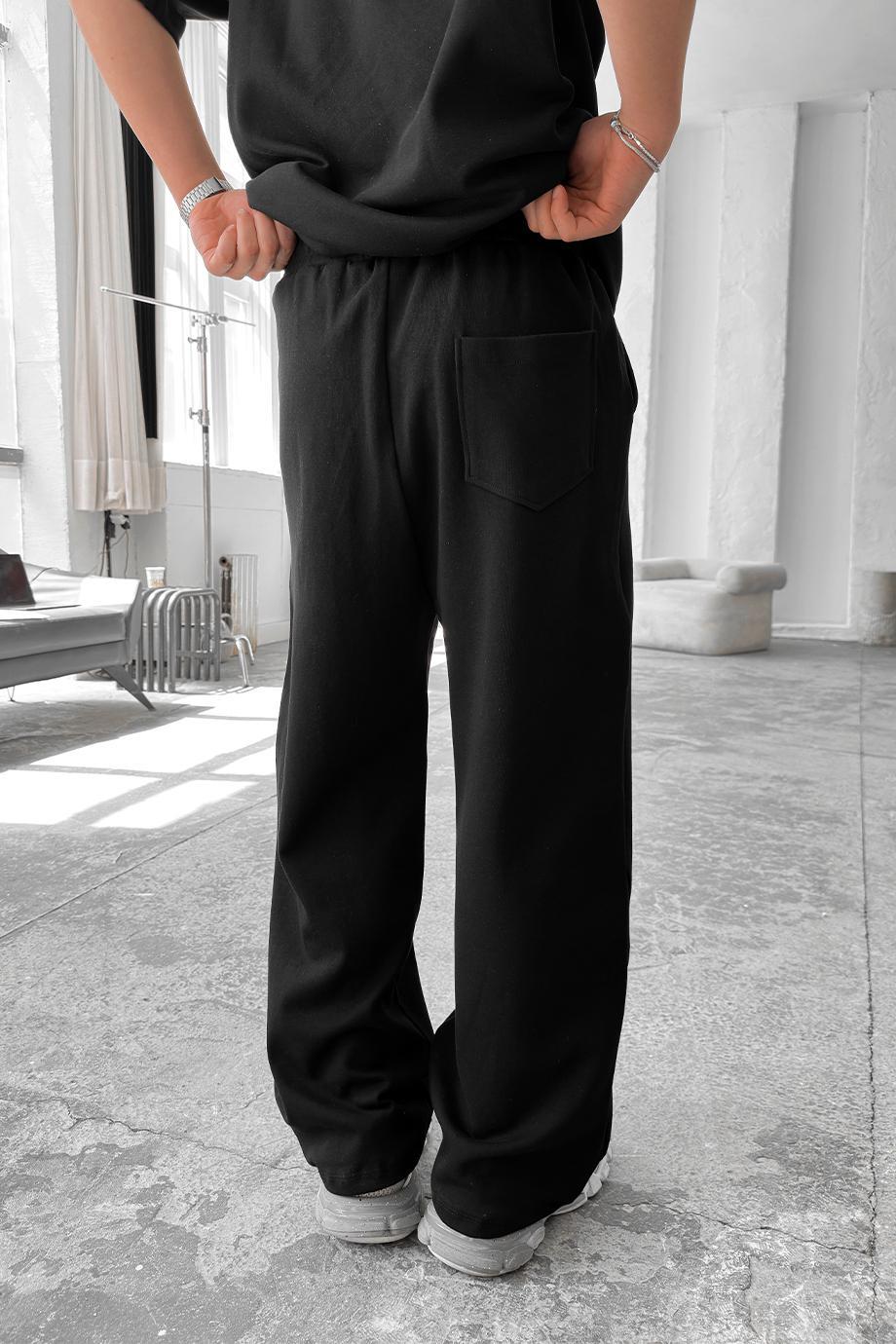 Comfortable Black Lined Pants