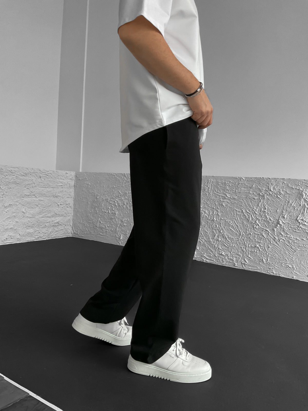 Black Basic Pants