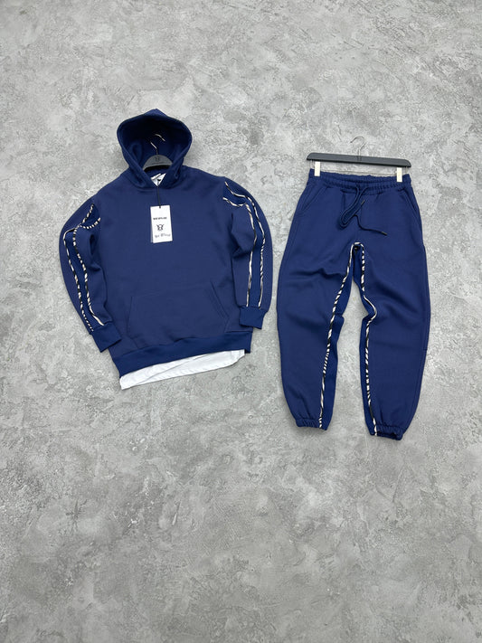 Comfortable Lined Tracksuit Set