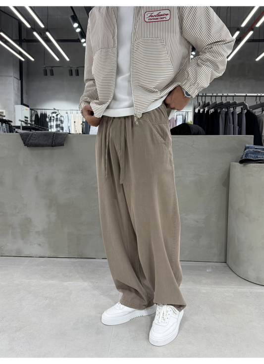 Milk Coffee Washable Super Baggy