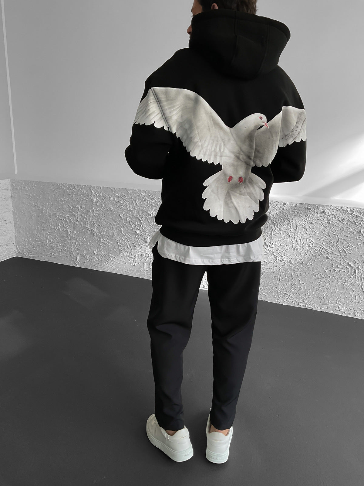 Black Rise Above Hoodie