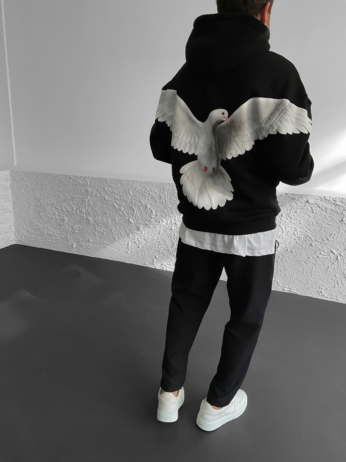 Black Rise Above Hoodie