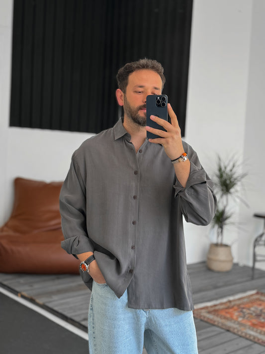 Tencel Fabric Long Sleeve Shirt