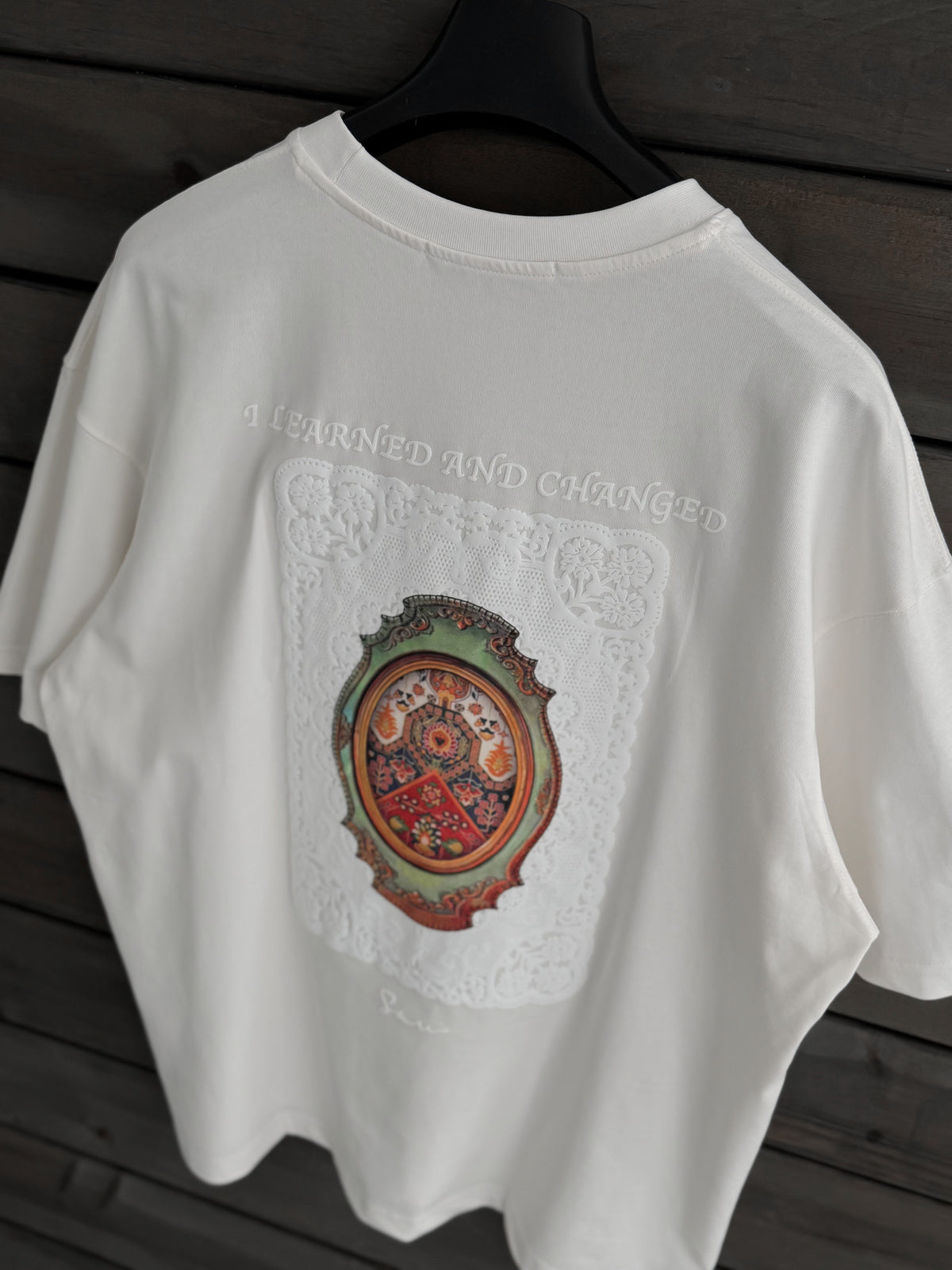 I Learned And Changed Oversized T-Shirt