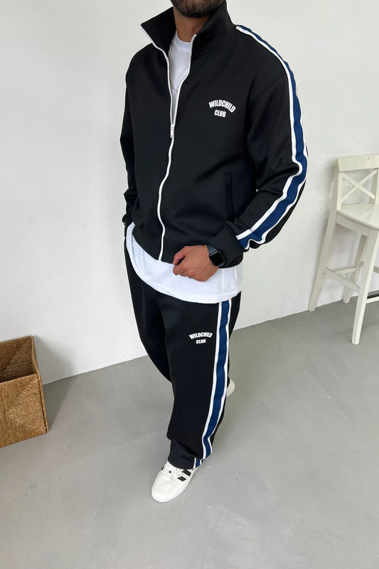 WildChild Club Printed Scuba Fabric Oversize Tracksuit