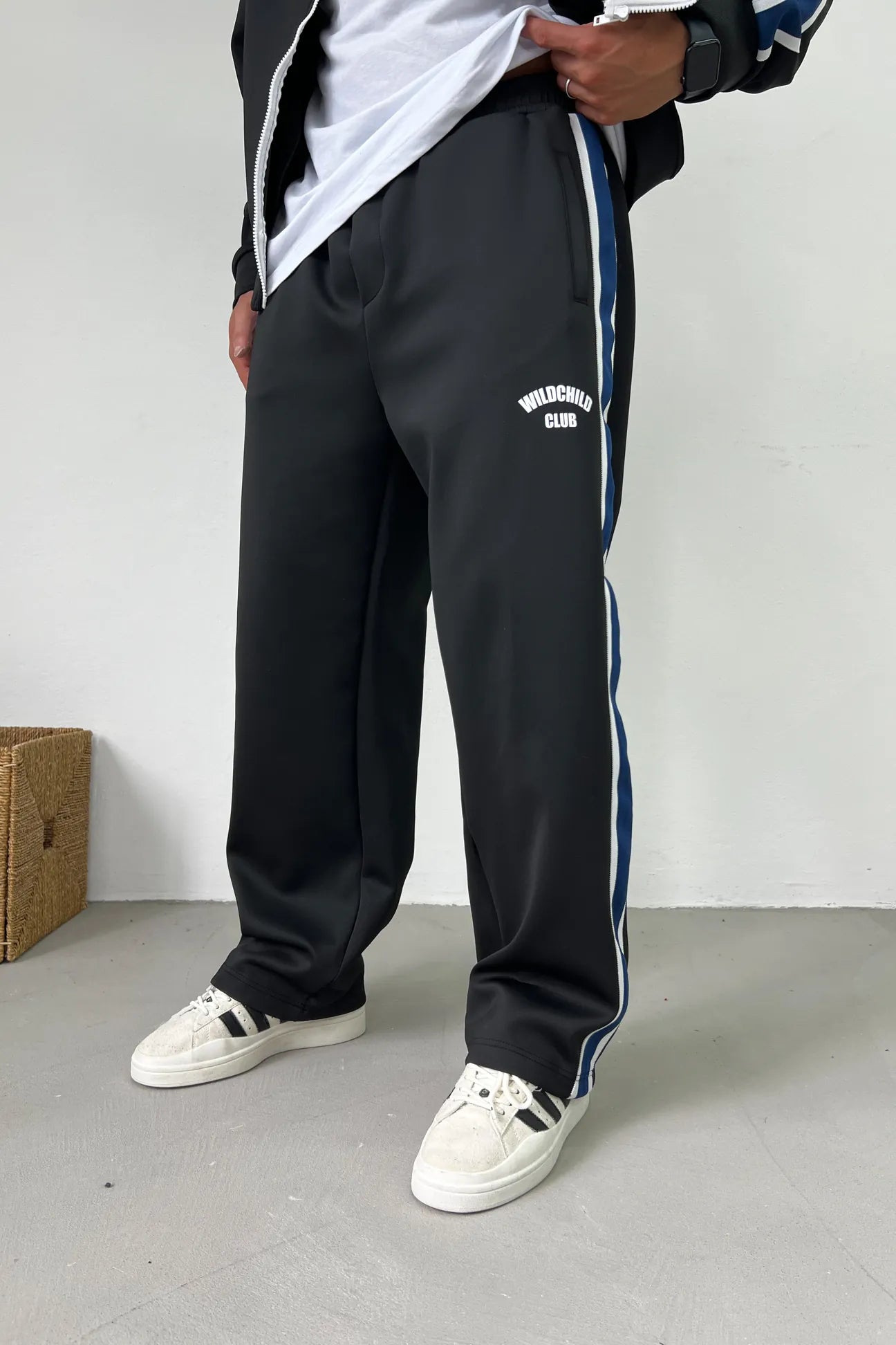 WildChild Club Printed Scuba Fabric Oversize Tracksuit