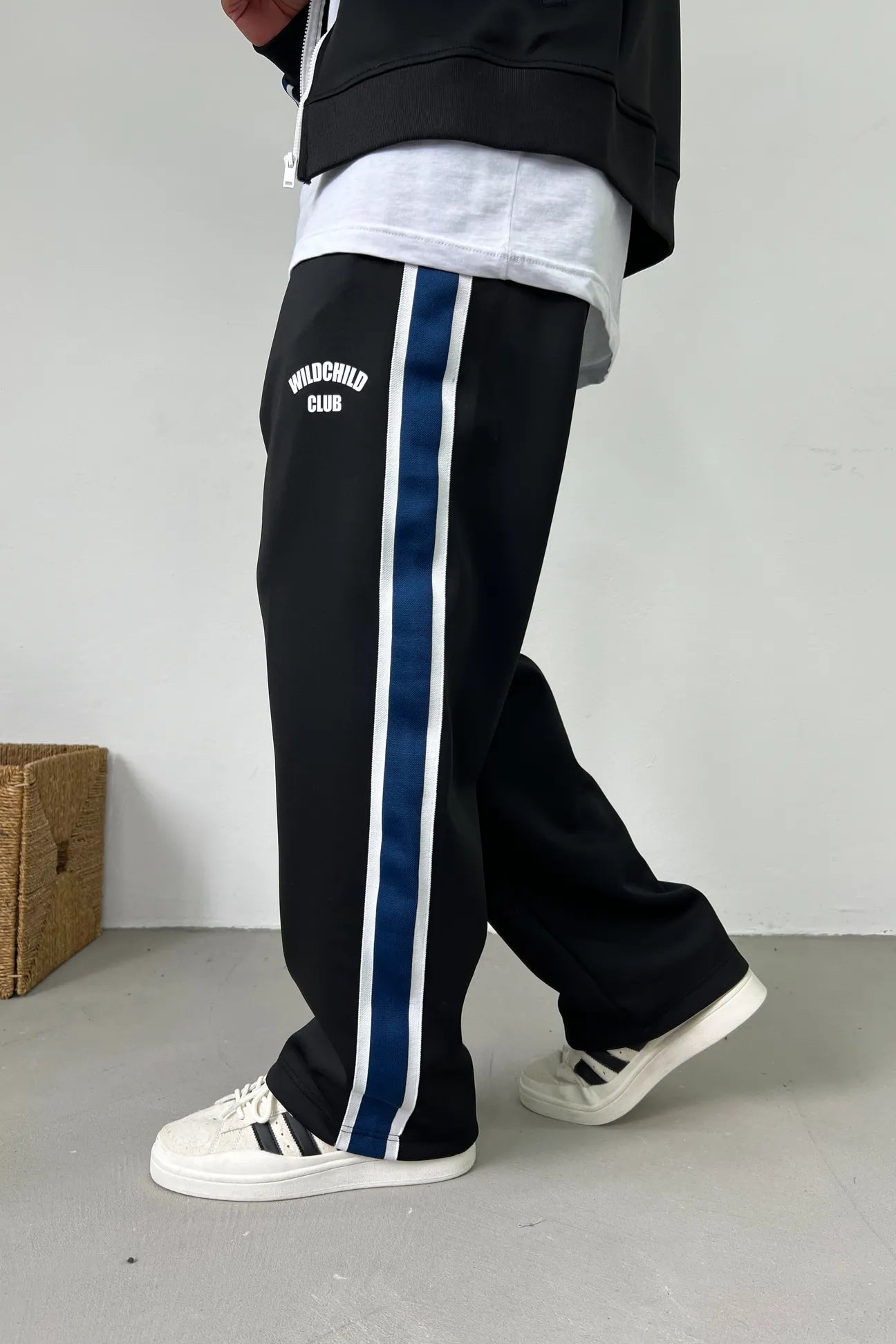 WildChild Club Printed Scuba Fabric Oversize Tracksuit