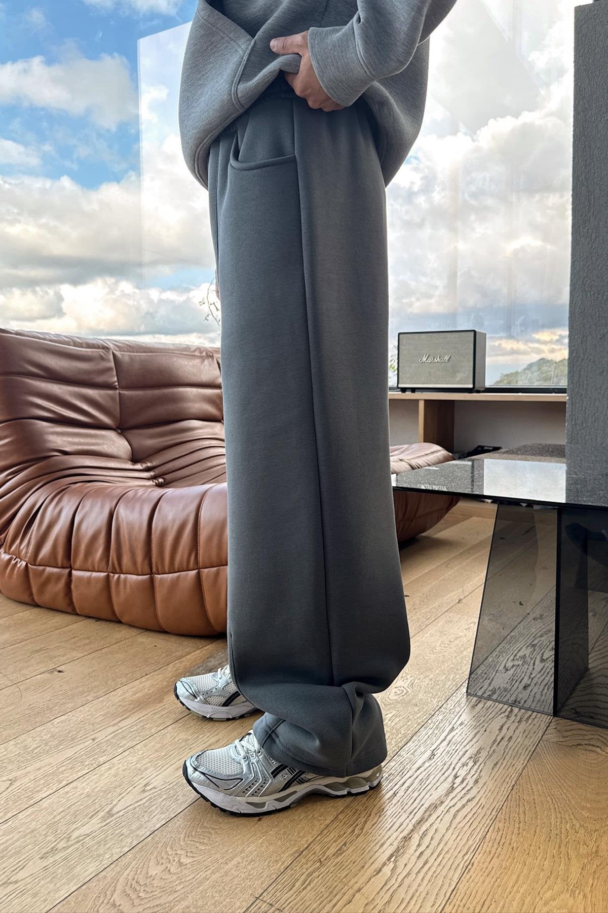 Baggy Tracksuit with Stitched Details