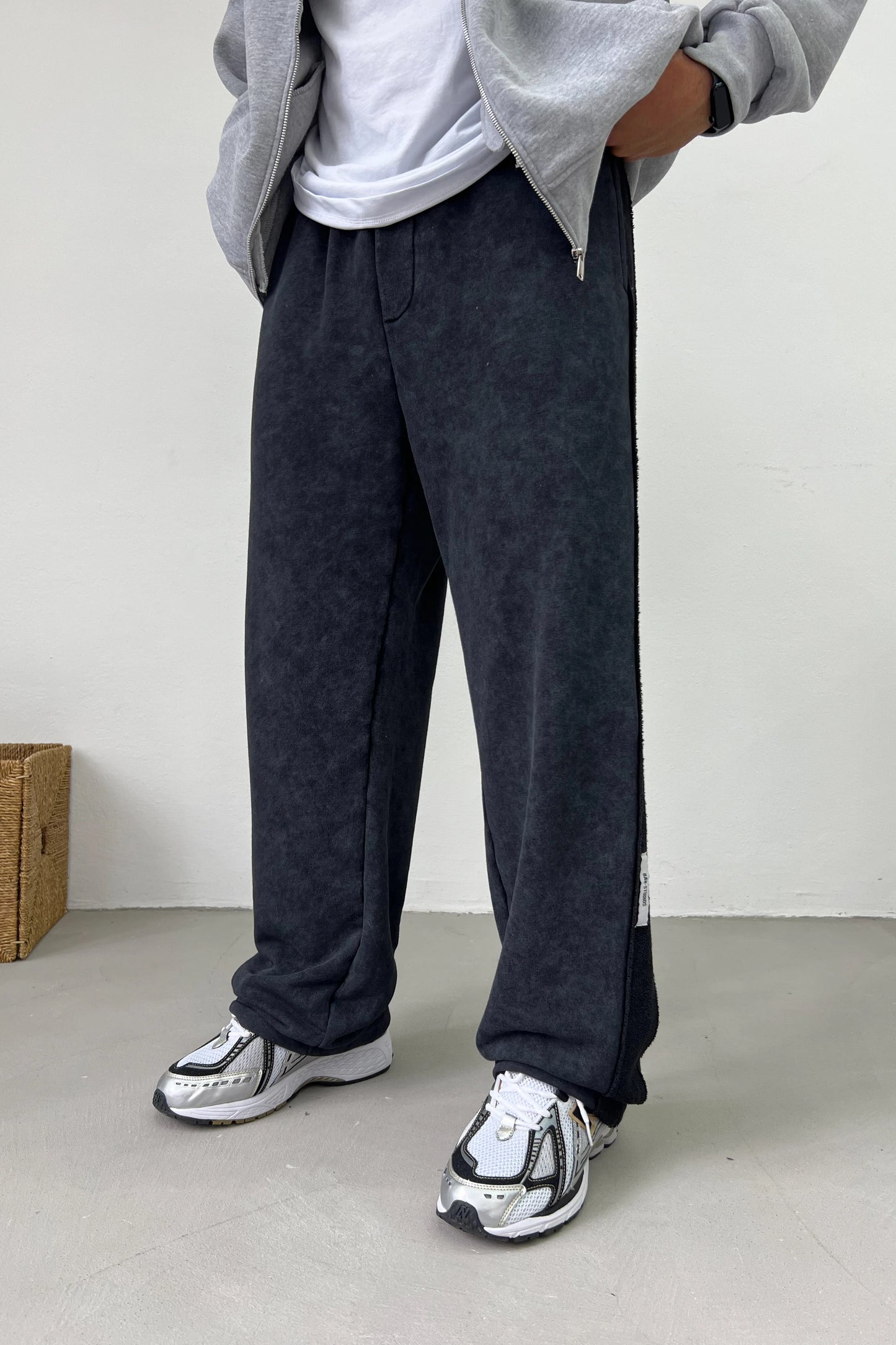 Detailed Washable Baggy Tracksuit