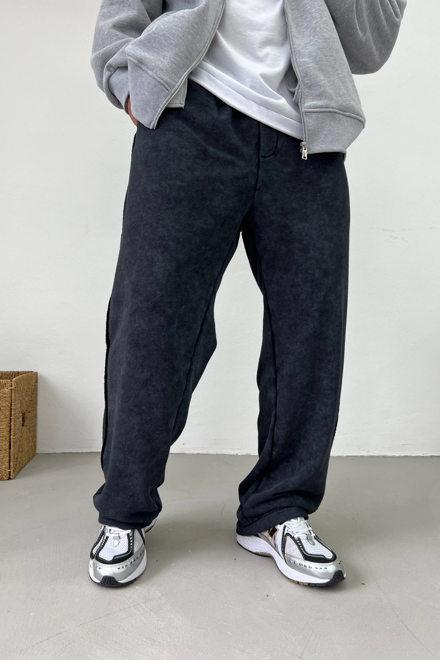 Detailed Washable Baggy Tracksuit