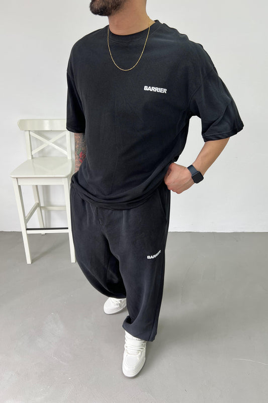 Detailed Washed Black Oversize Set