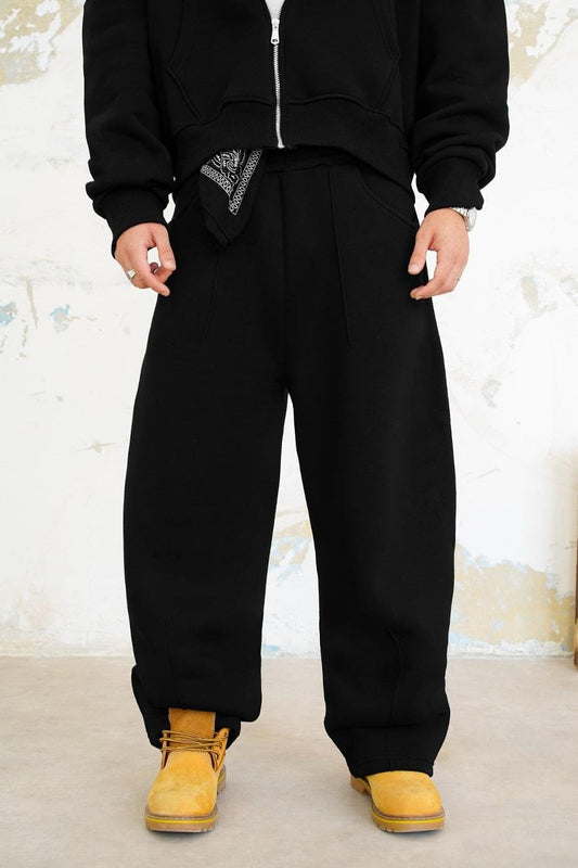 Baggy Tracksuit with Stitched Details