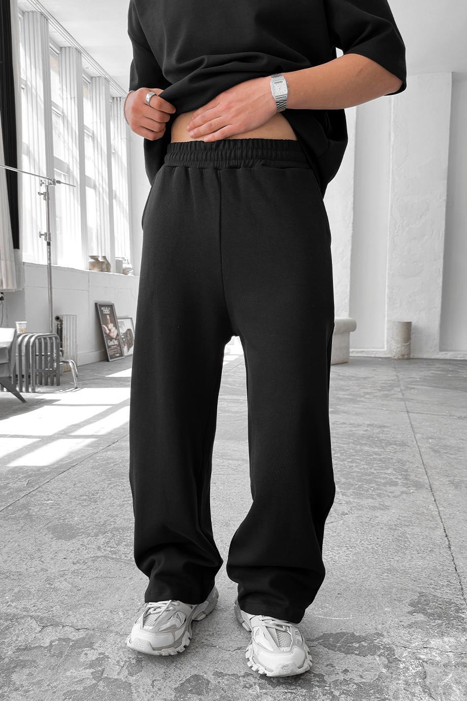 Comfortable Black Lined Pants