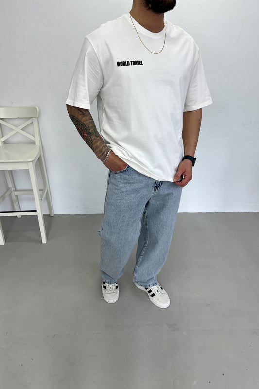 New York White T-Shirt