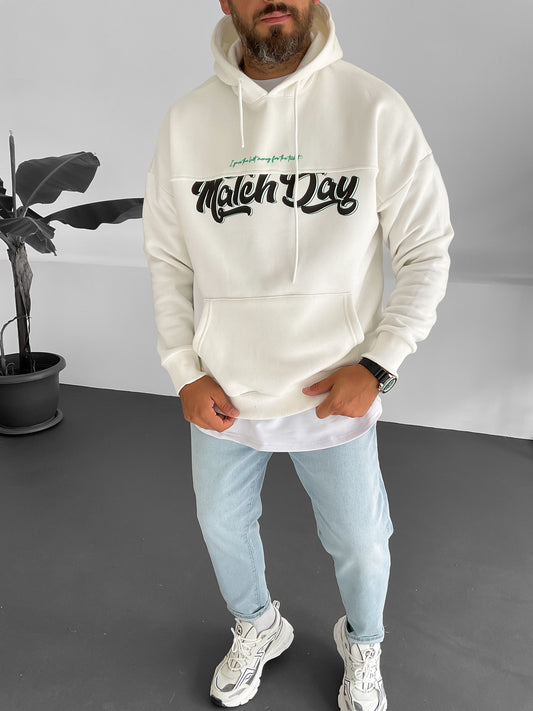 White Matchday Hoodie