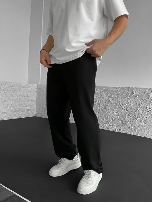 Black Basic Pants