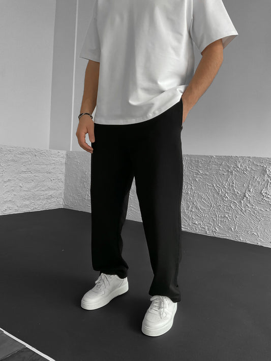 Black Basic Pants